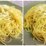 Fast food 10’… espaguetis aglio e oleo e pereroncino.